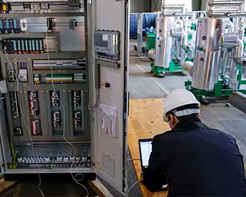 Maintenance curative, réparation et dépannage des machines industrielle